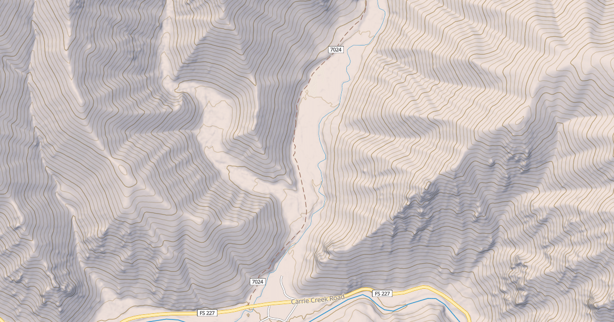Map preview of SKELETON CREEK