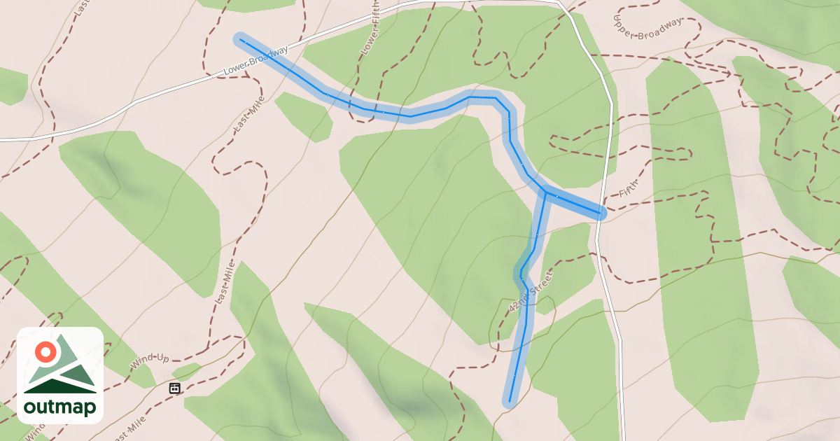 Map of Stein Way