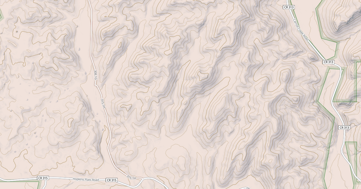 Map preview of HOPKINS FLAT BR 1A
