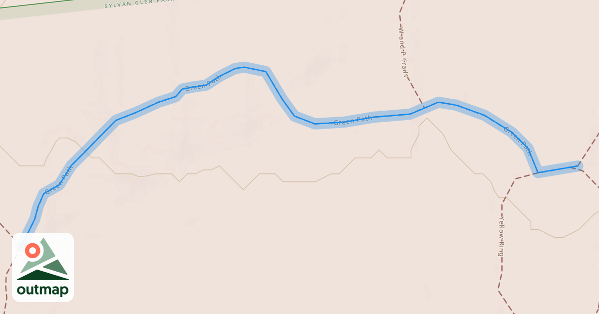 Map of Green Path