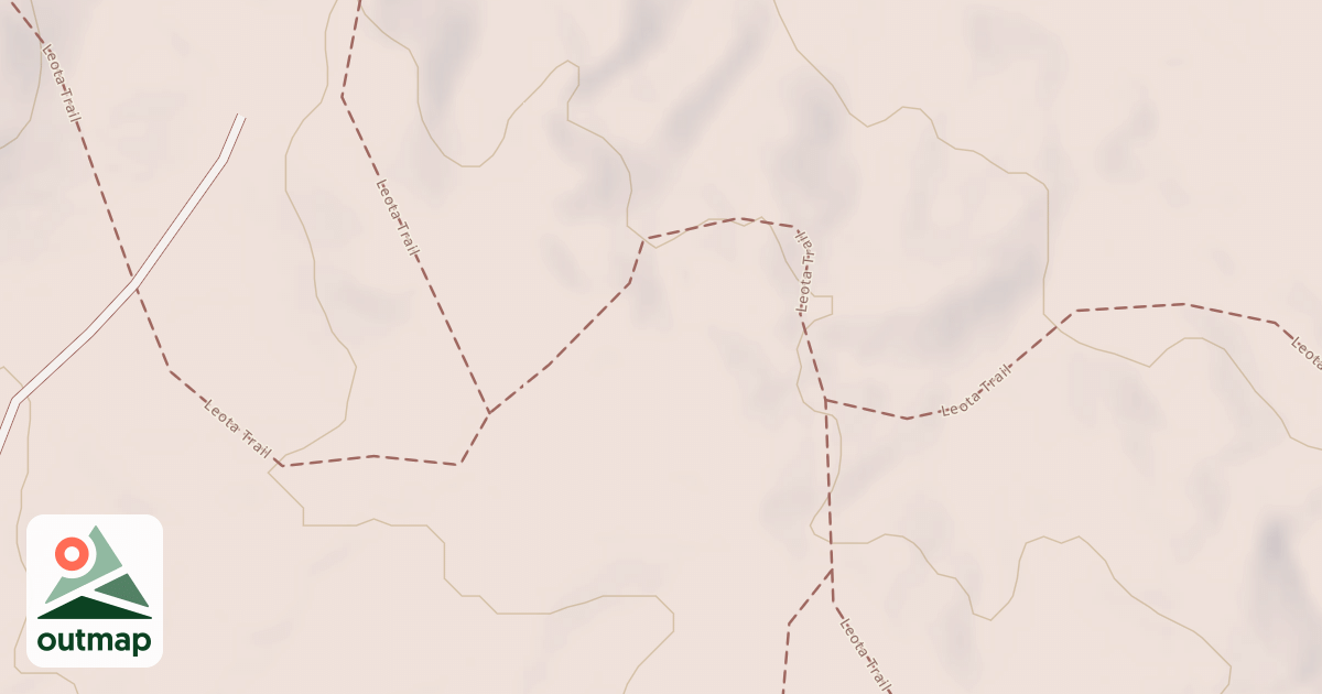 Map of Leota Trail