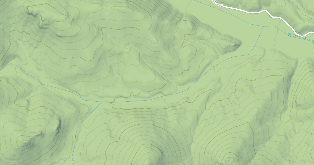 Map preview of MCCANN SHAFT ROAD