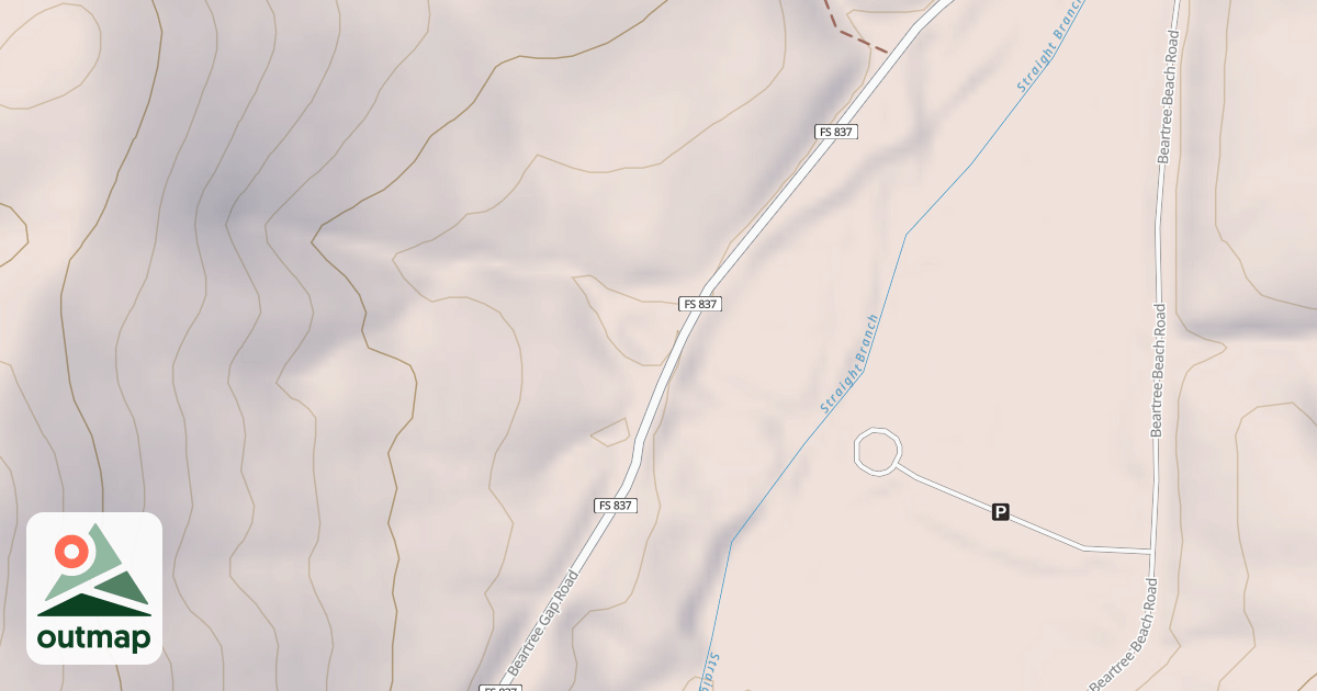 Map of BEAR TREE DUMPING STATION