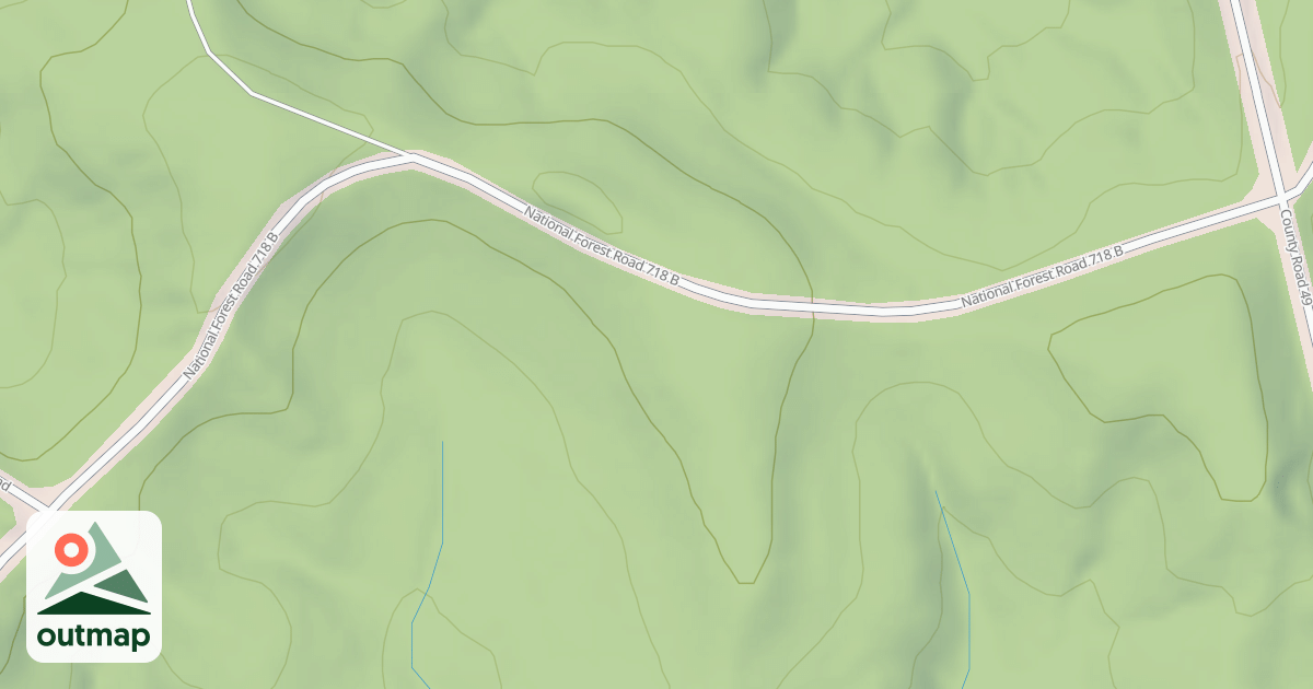 Map of PINE FLAT