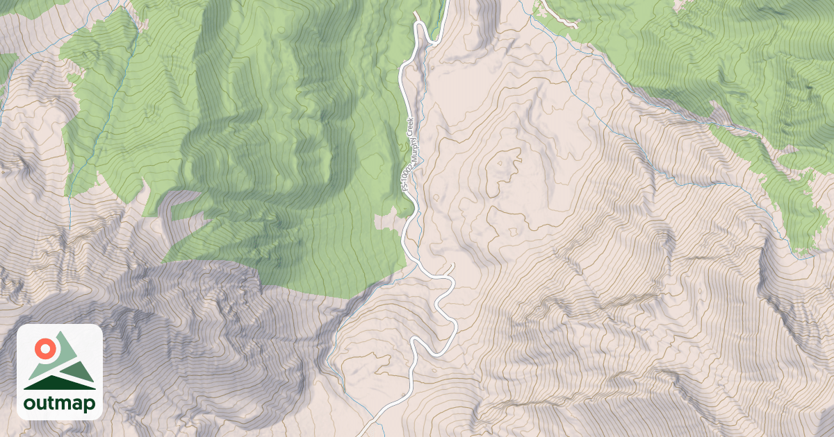 Map of MURPHY CREEK
