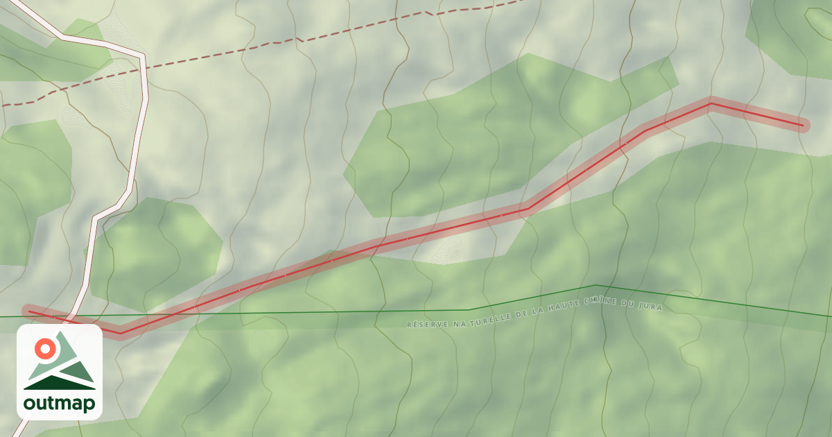 Map of Les PIns
