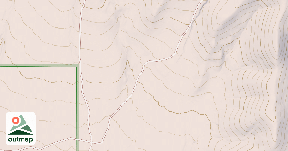 Map of BUTTERMILK CREEK SPUR A