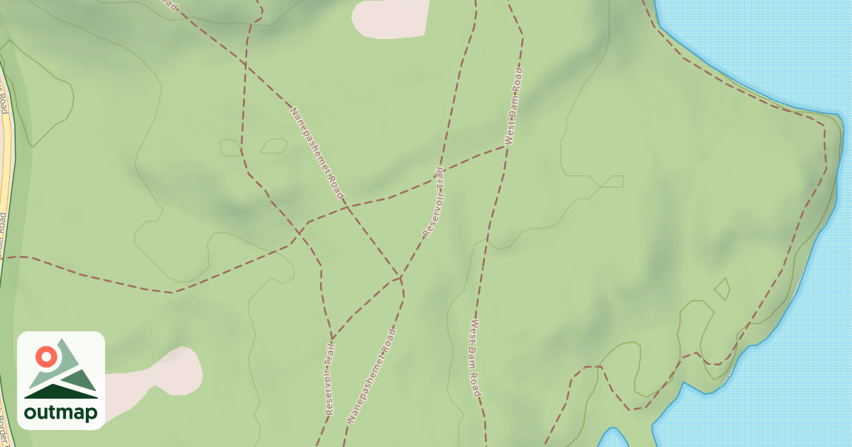 Map of Reservoir Trail