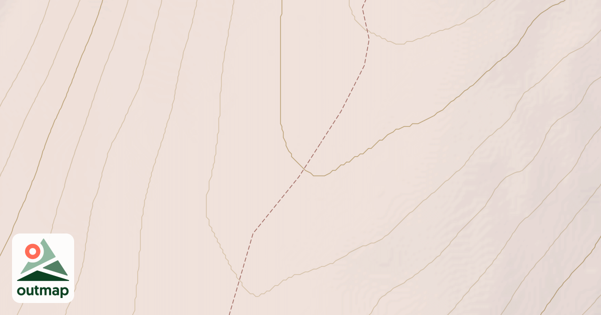Map of Willow to Nome Winter Trail