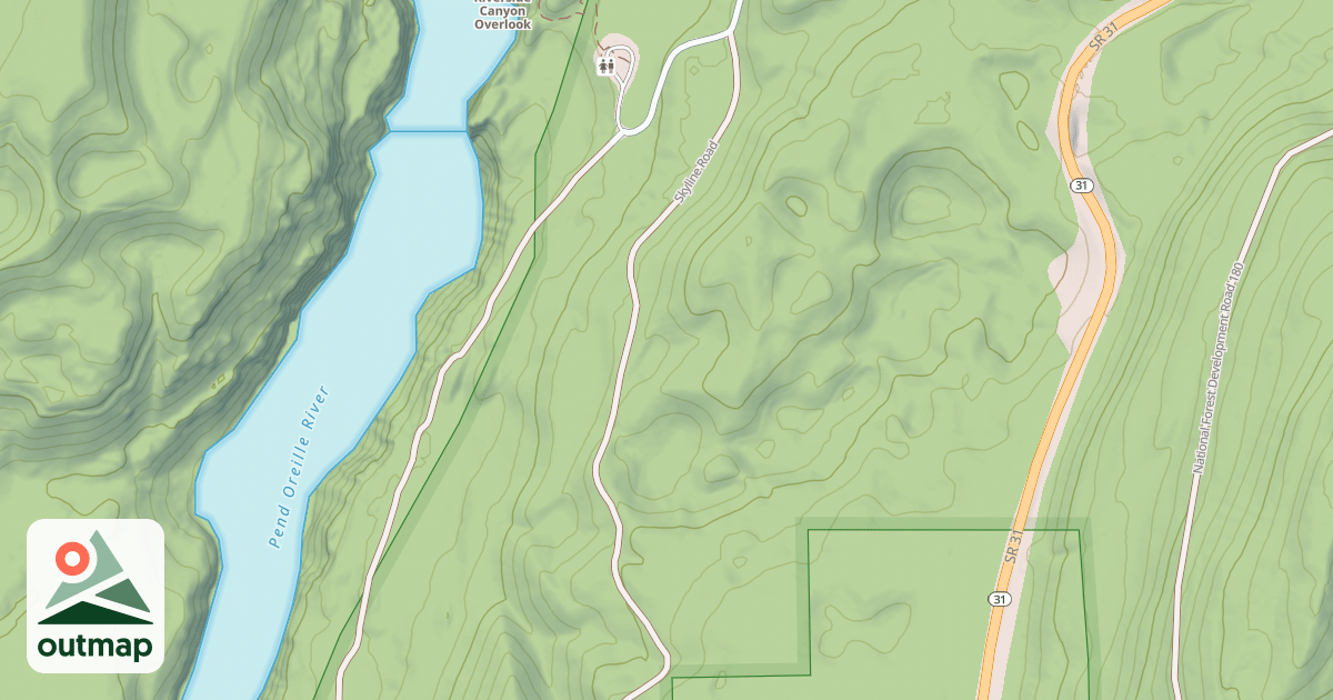 Map of SKYLINE