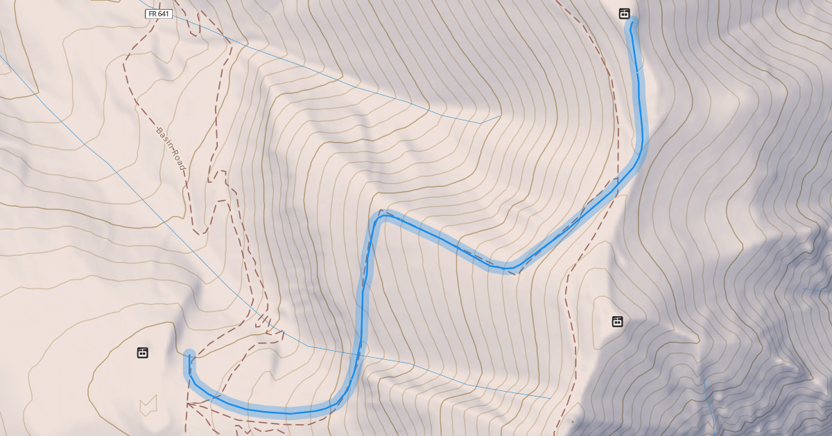 Map preview of Woozley's Way