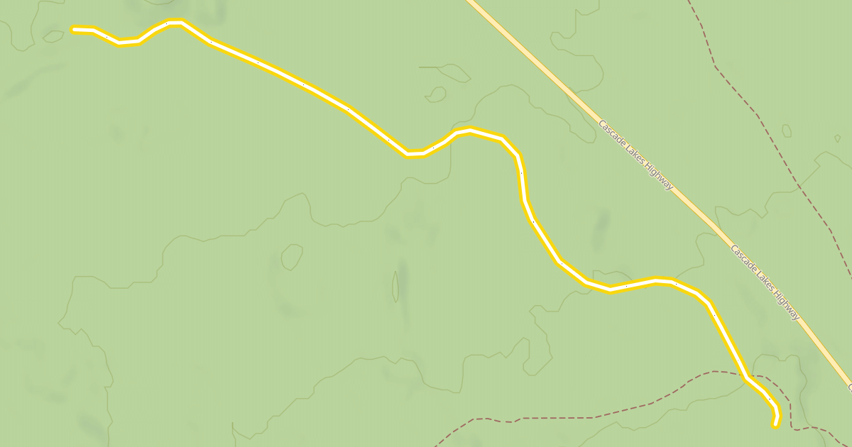 Map preview of Woody's Way