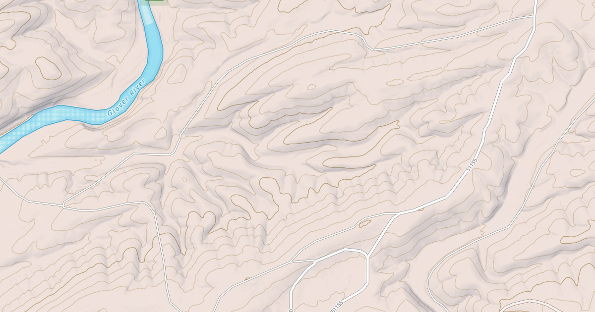 Map preview of USFS National Forest System Roads {0B7F5656-ECDA-4DB3-98A4-9D4AACA057E3}