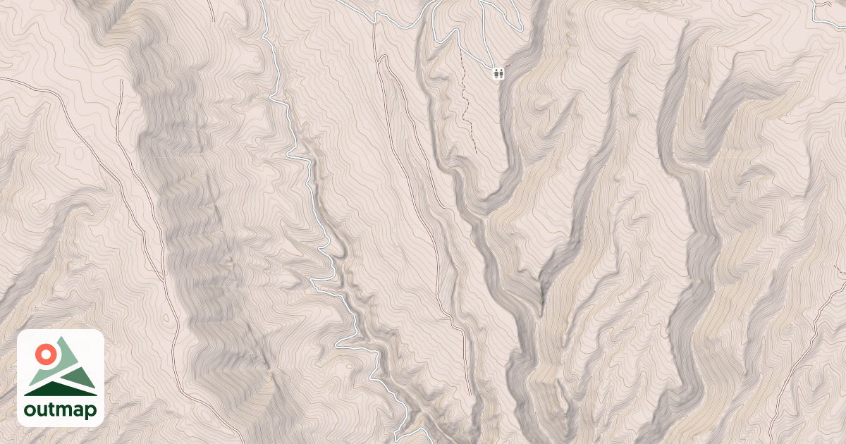 Map of COMMISSARY RIDGE