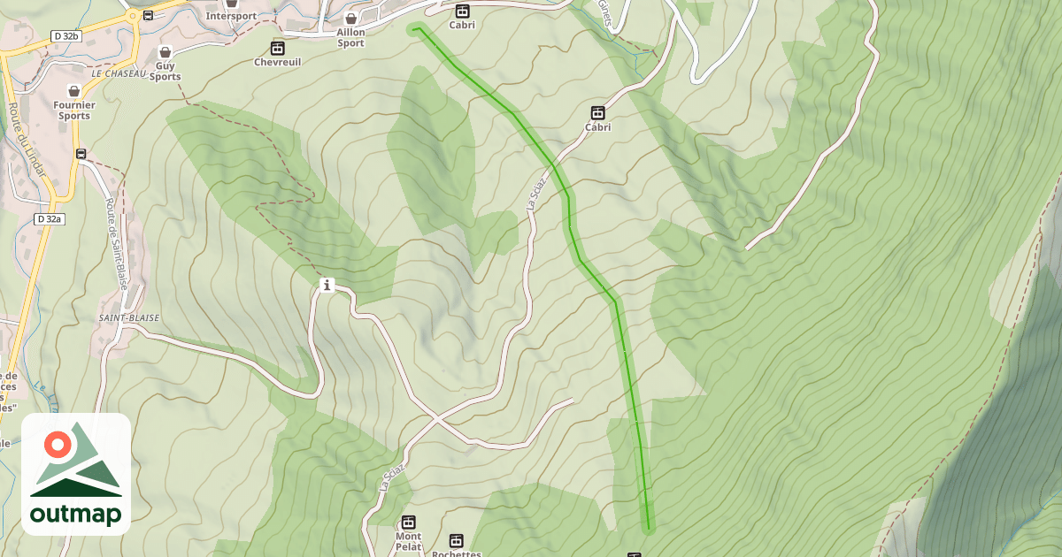 Map of L'Orset
