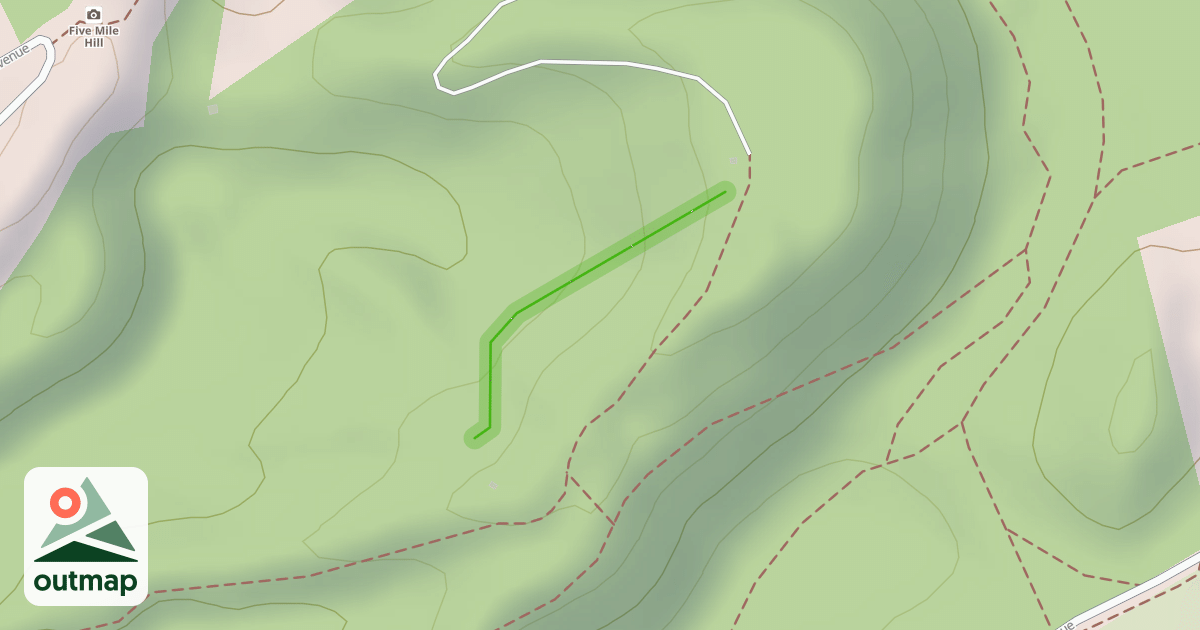 Map of Jack's Track