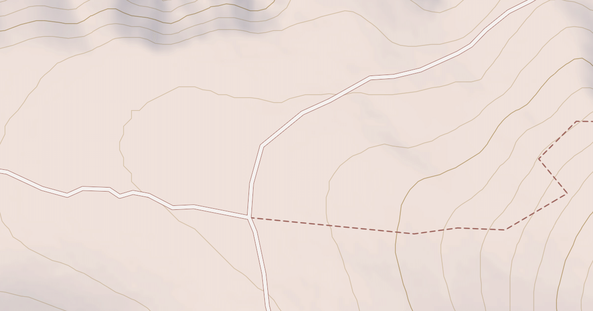 Map preview of North Fork Chalk Creek