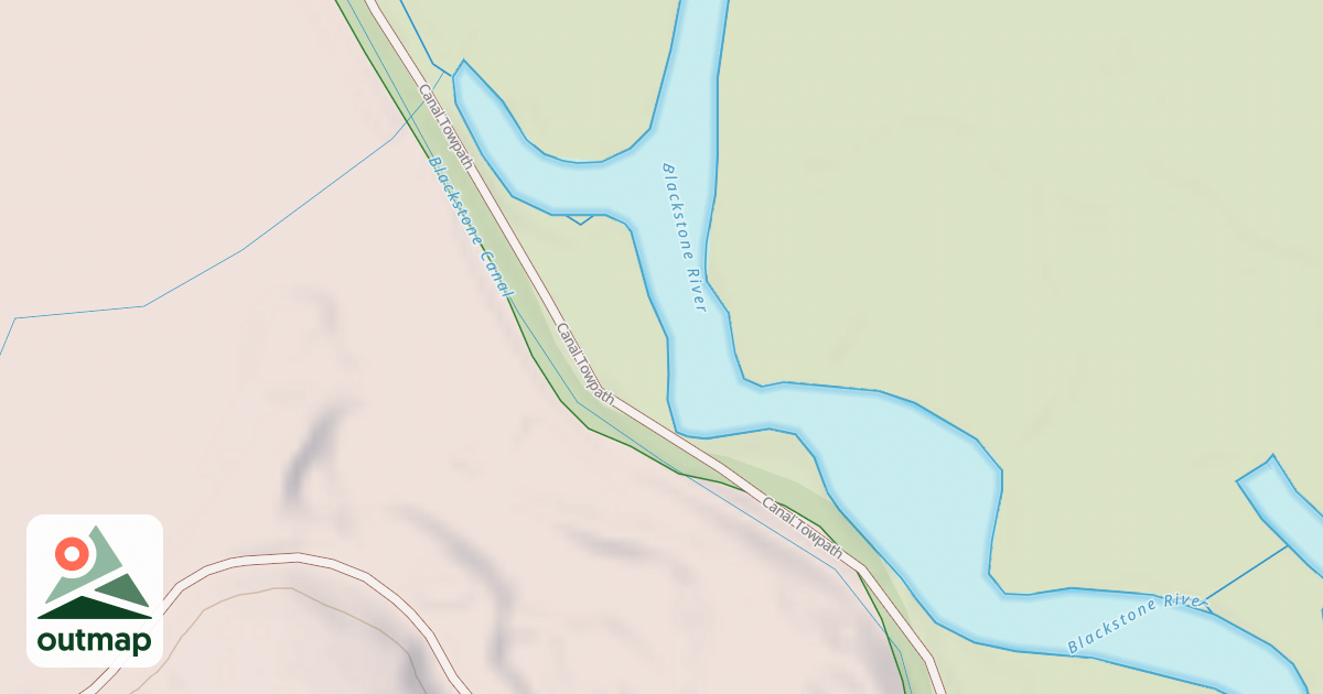 Map of Towpath Trail