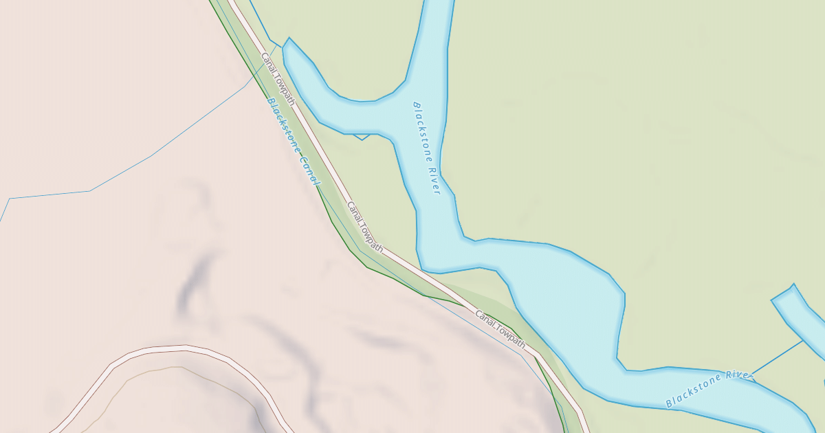 Map preview of Towpath Trail