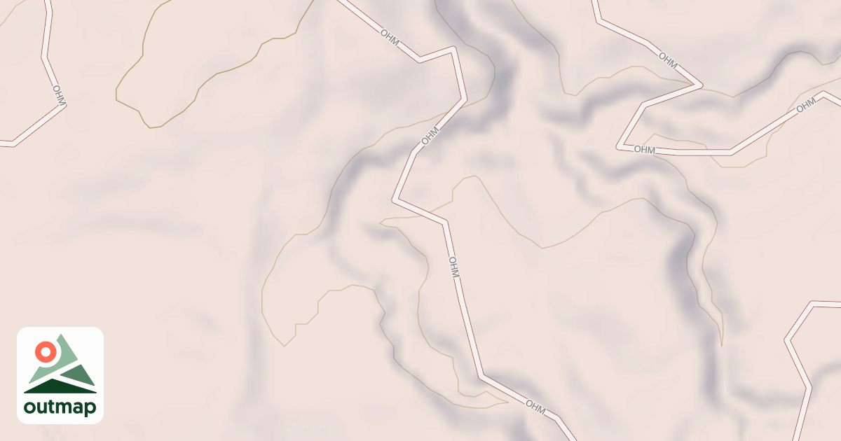 Map of Straight Arrows Trail
