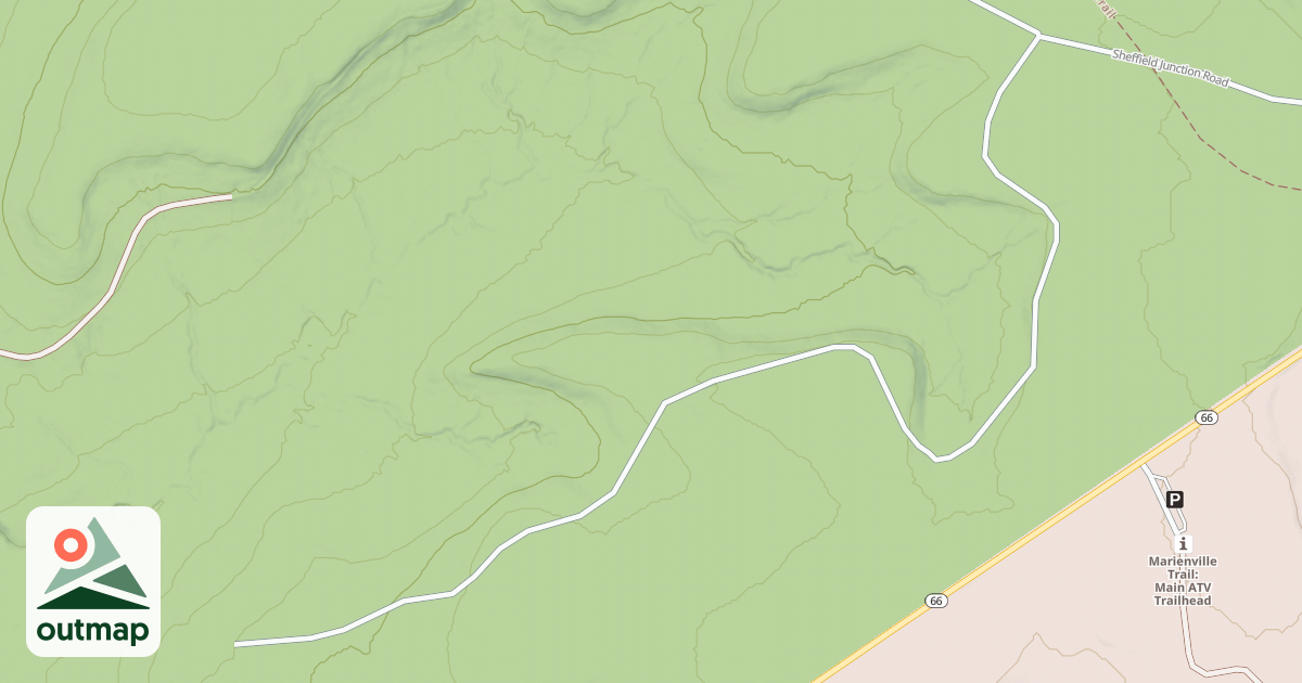 Map of WATSON BRANCH