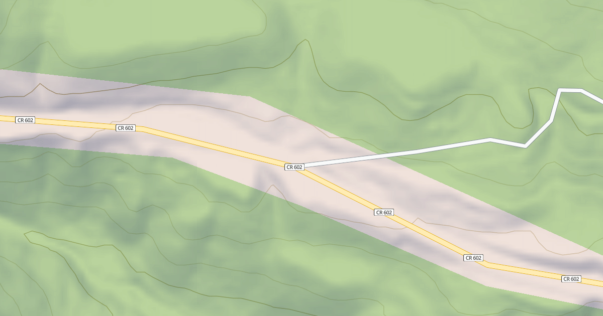 Map preview of NORTH BOULDER RIDGE