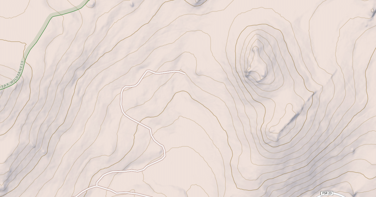 Map preview of TRIGGER LAKE SPUR 2