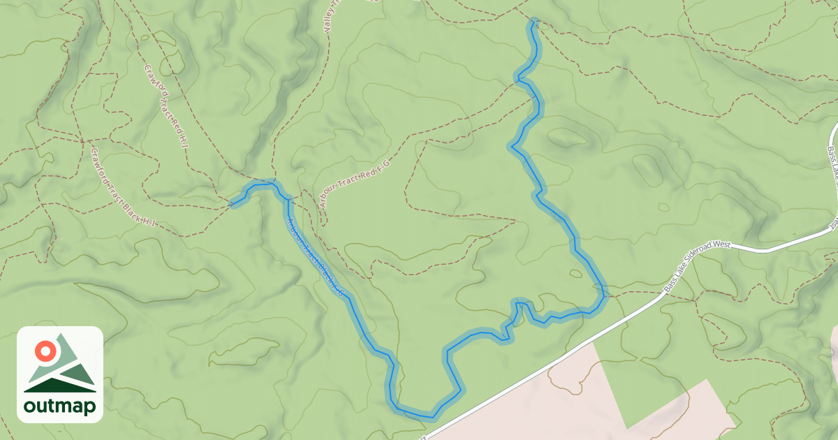 Map of Arbour Tract Black F-G