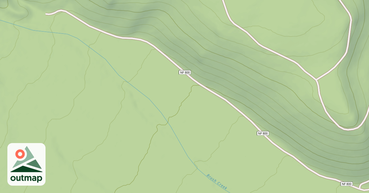 Map of USFS Motor Vehicle Use Map Roads {032E4C23-39D7-4567-B3BD-B0C8B930A88C}
