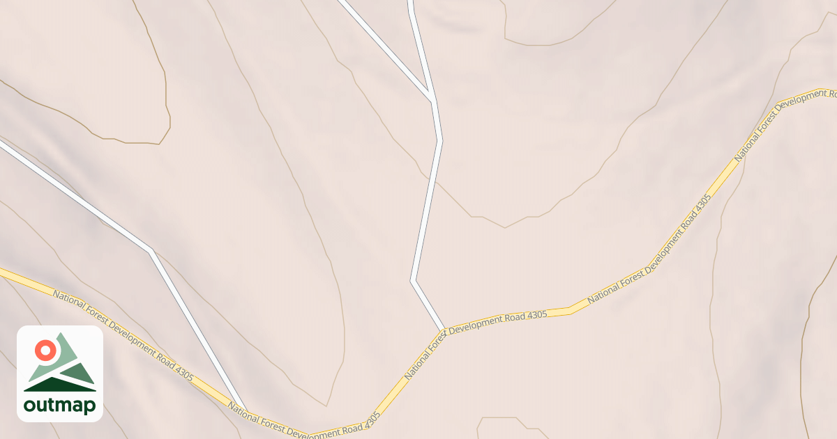 Map of ELK MTN LOOP