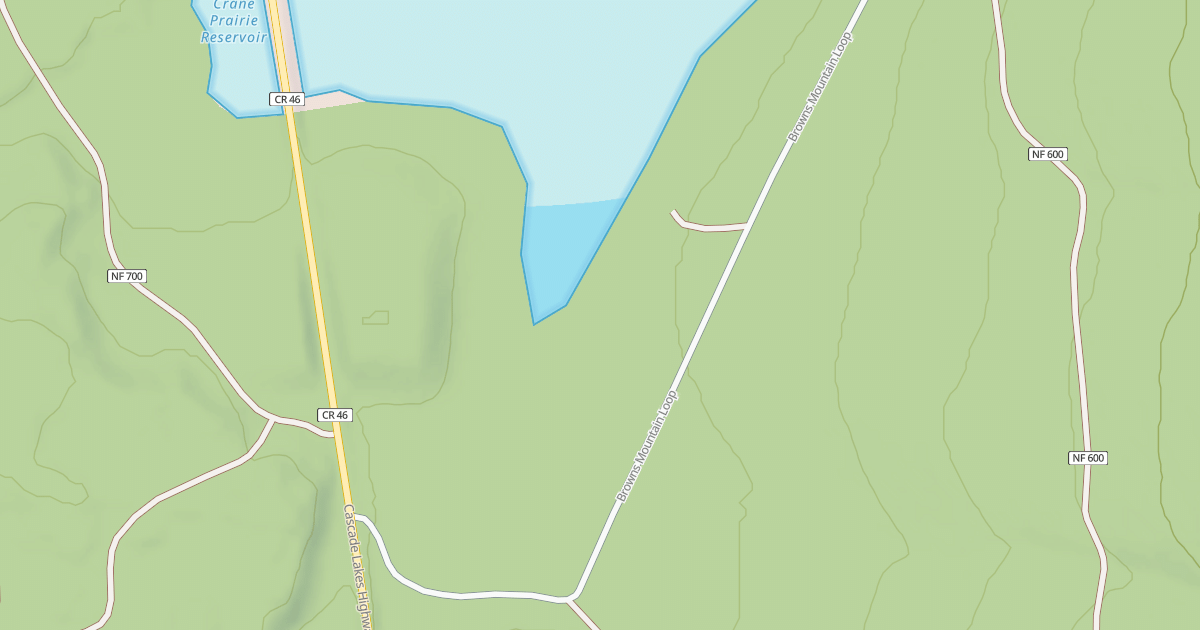 Map preview of BROWNS MTN LOOP