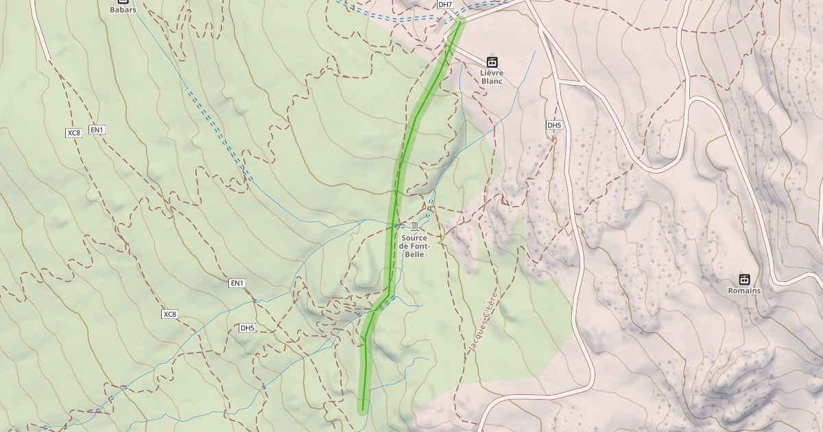 Map preview of Chez Roger