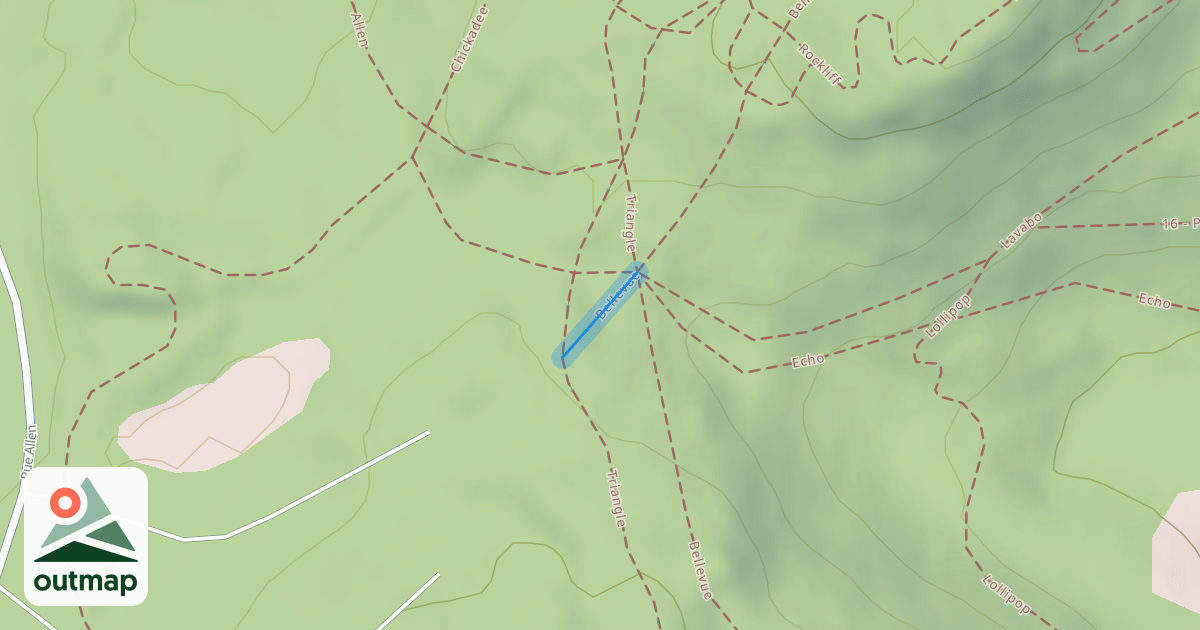 Map of Bellevue