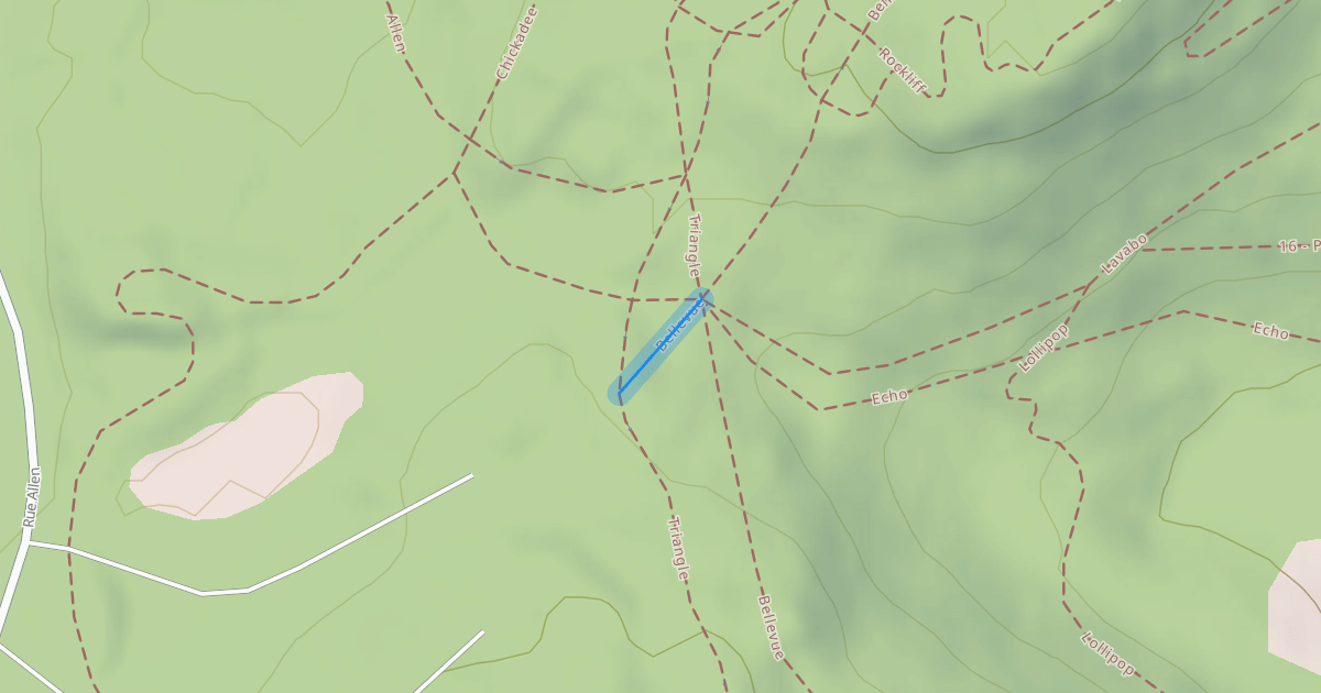 Map preview of Bellevue