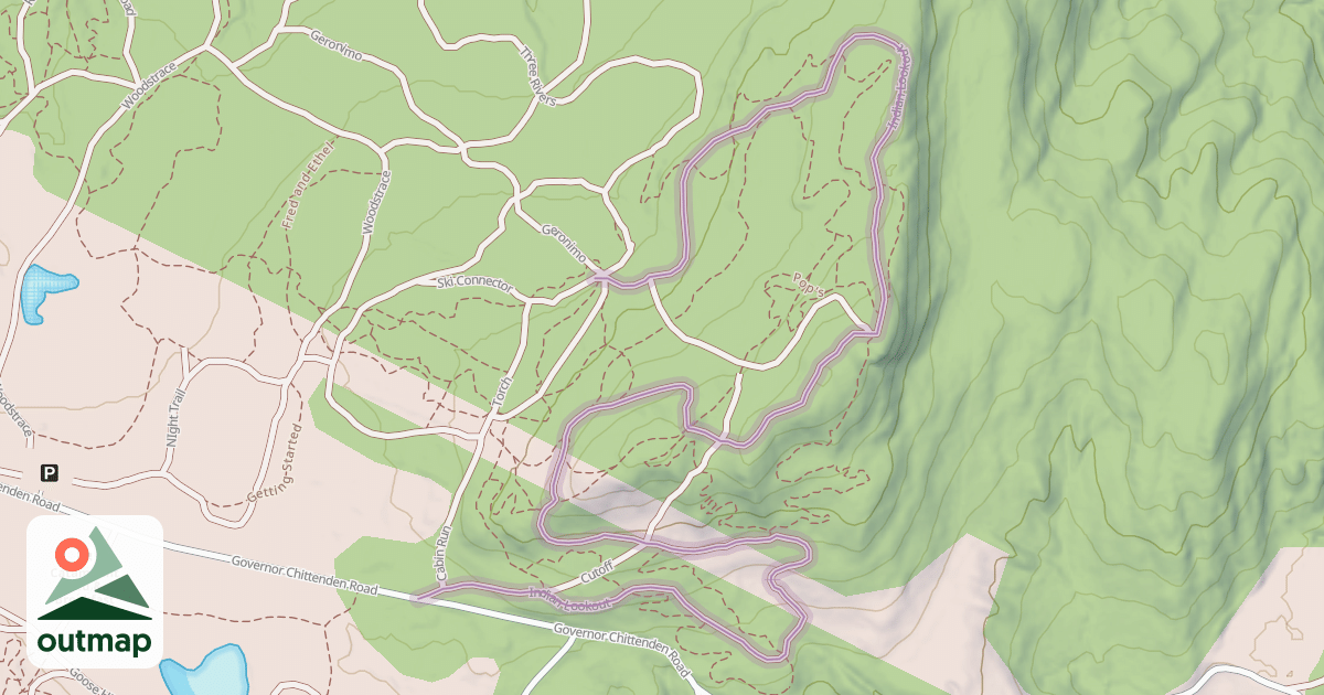 Map of Indian Lookout