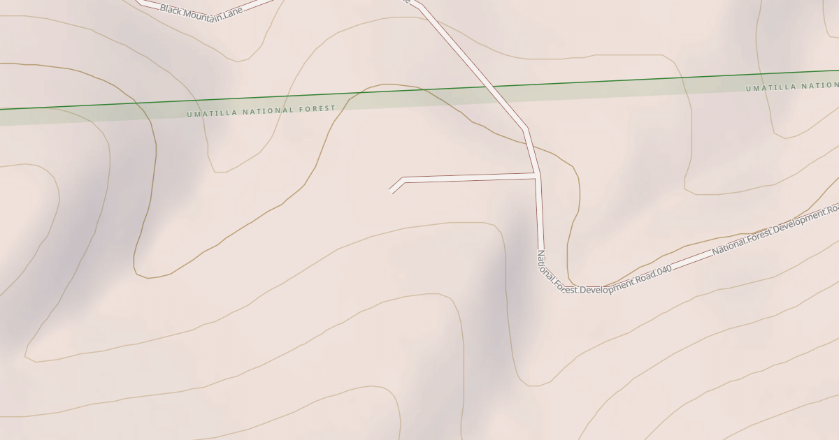 Map preview of USFS National Forest System Roads {12623C96-6358-475F-9E8B-F1DE5617AB19}