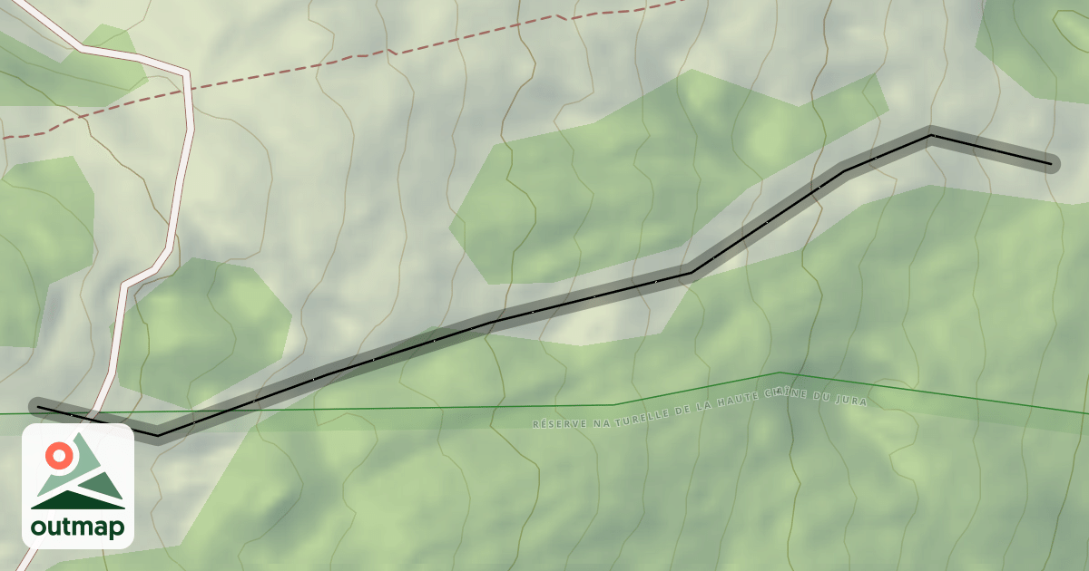 Map of Les PIns