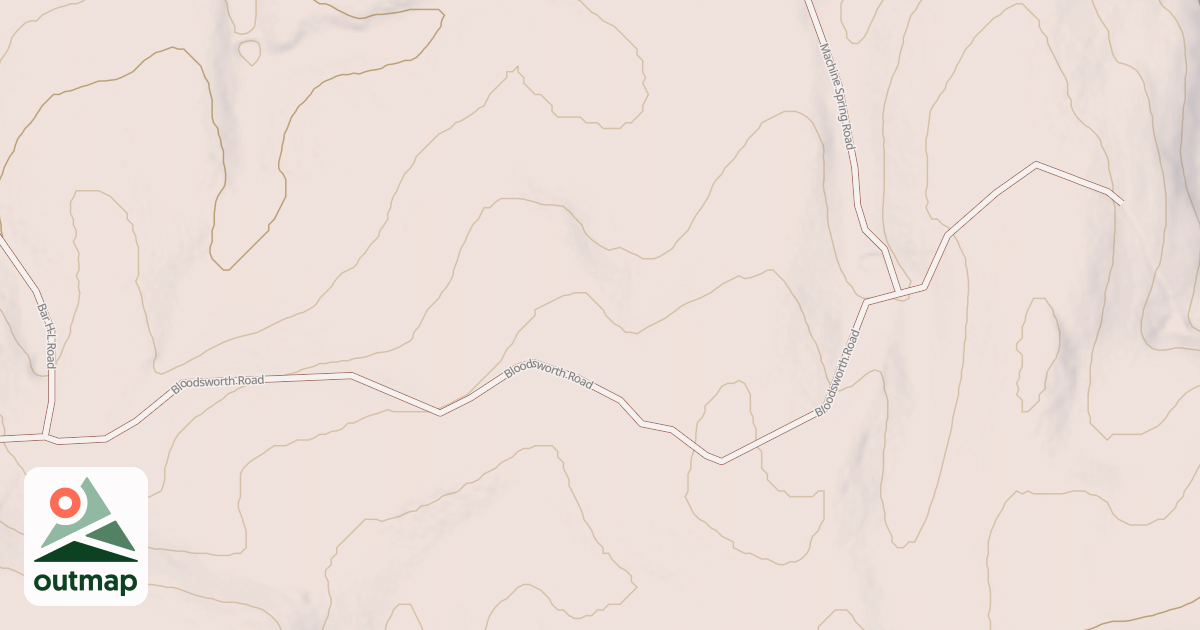 Map of BLOODSWORTH ROAD