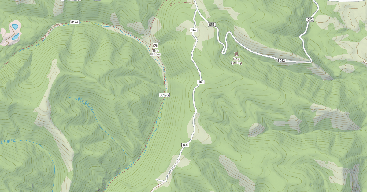 Map preview of ELBOW RIDGE