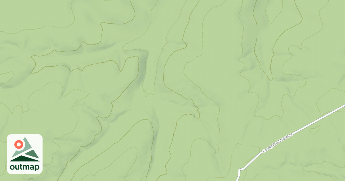 Map of TWIN PINE RIDGE