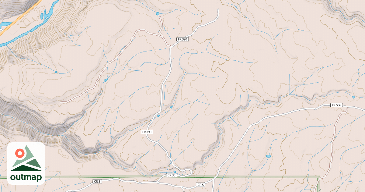 Map of GROUSE POINT