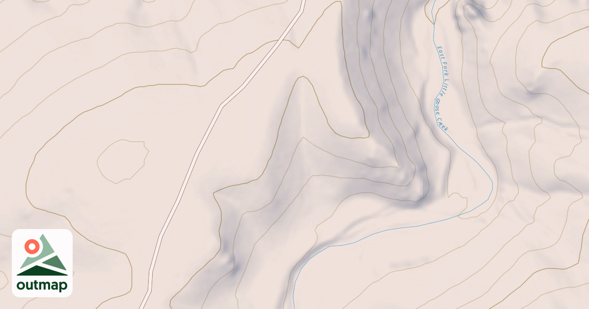 Map of EAST FORK