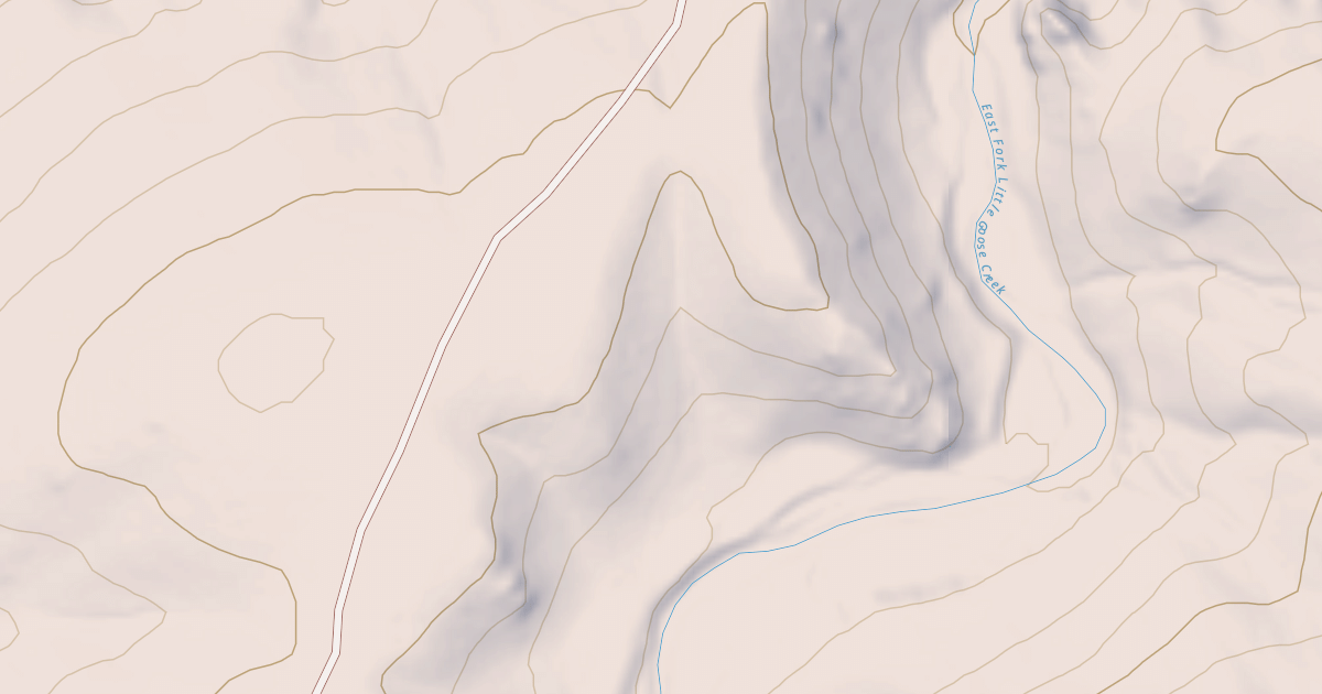 Map preview of EAST FORK