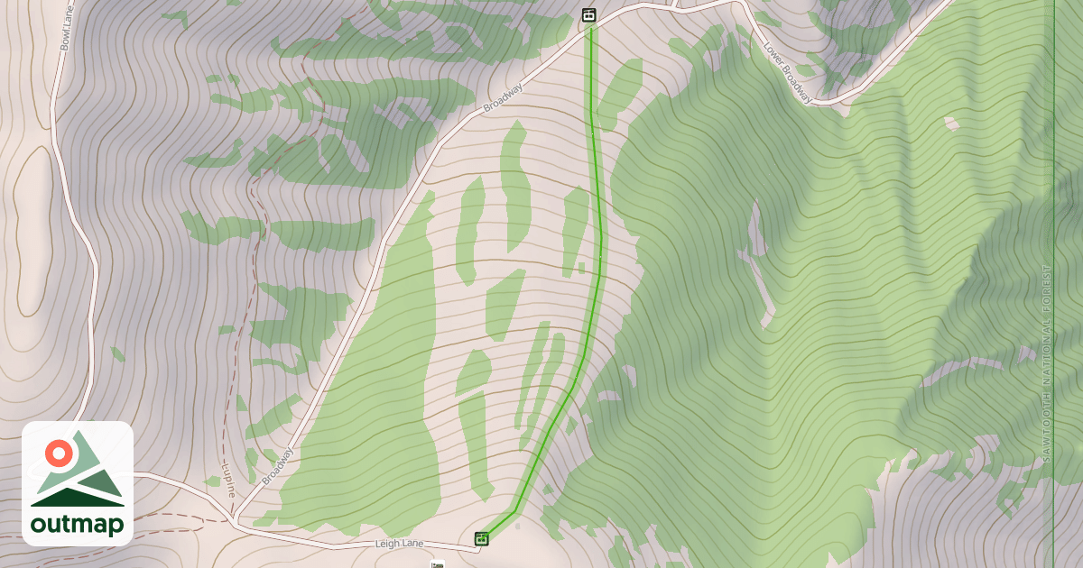 Map of Gretchen's Gold