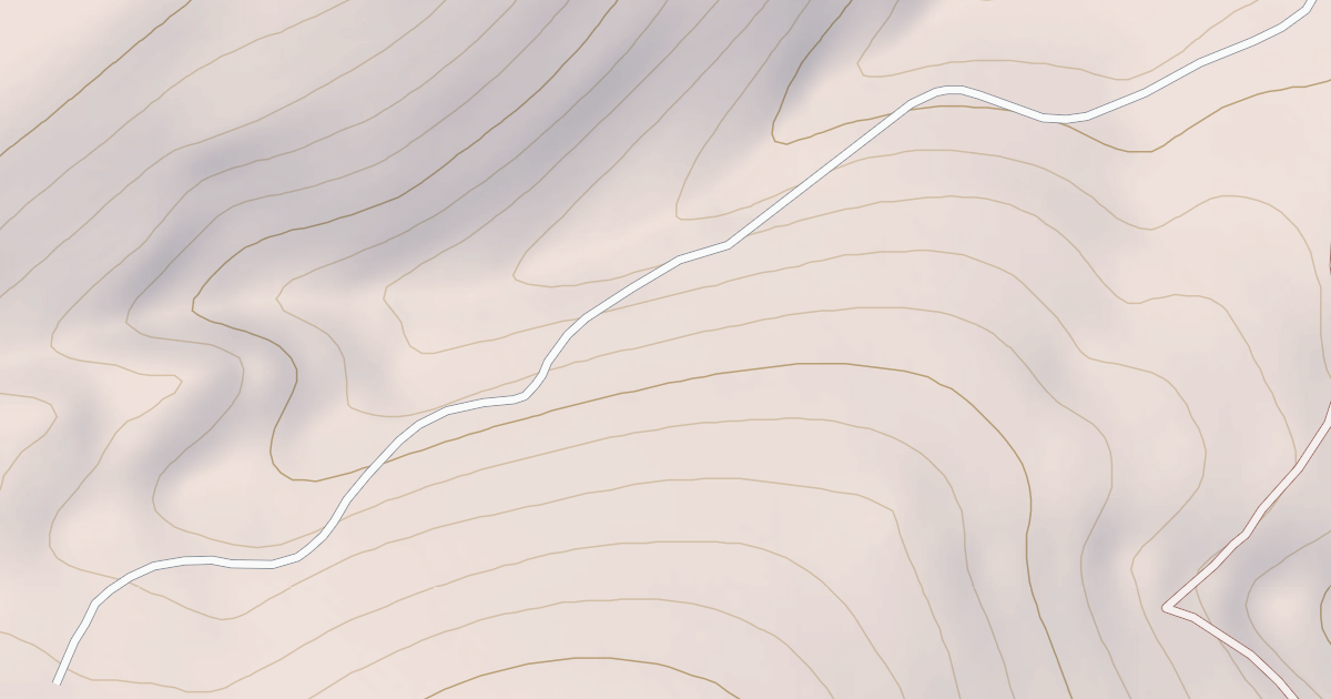 Map preview of Harrington Peak