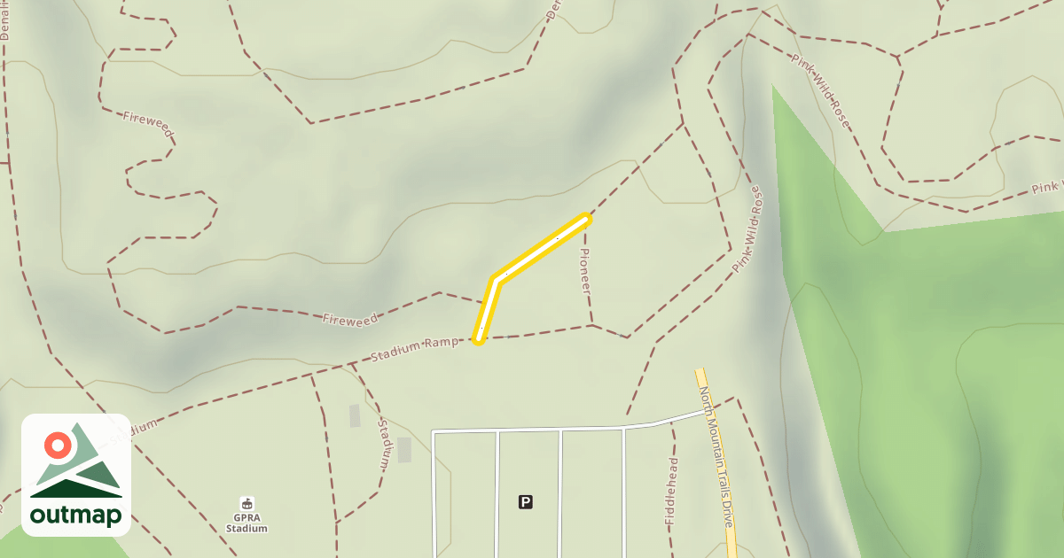 Map of Pioneer