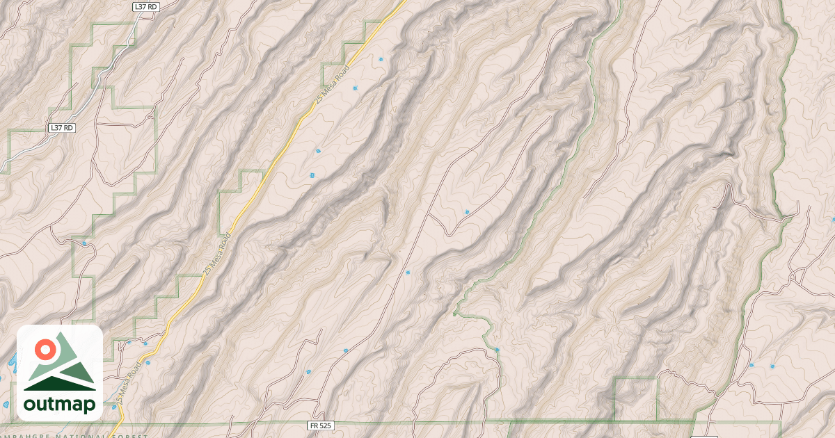 Map of BLM National GTLF Public Motorized Roads 15f0e996-4d5e-4661-820c-0491d1a62580