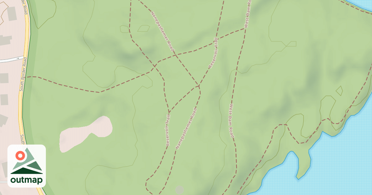 Map of Reservoir Trail