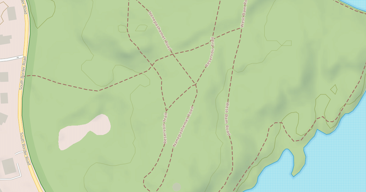 Map preview of Reservoir Trail