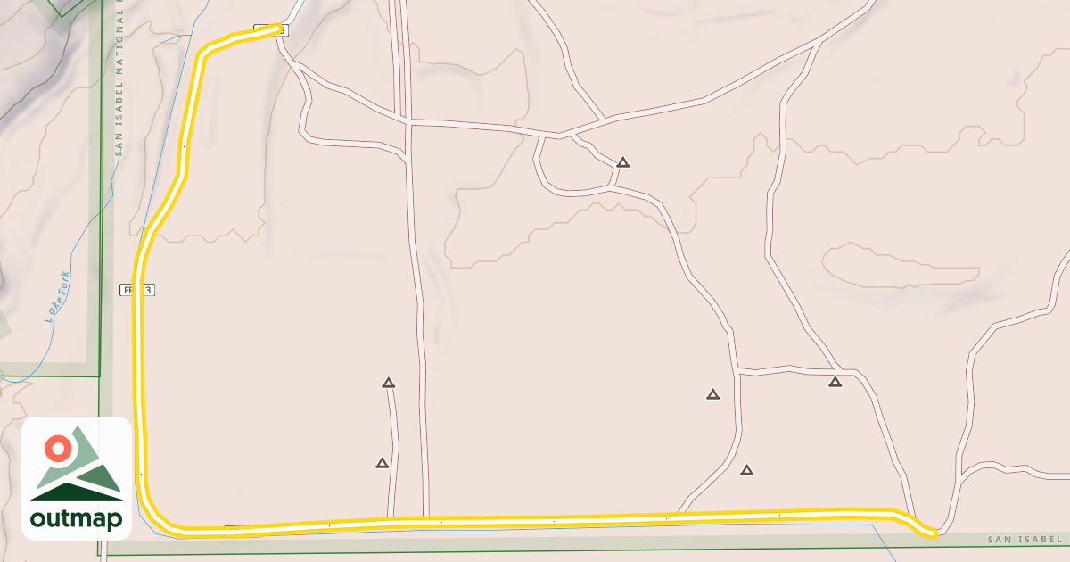 Map of Ddh Headgates Road